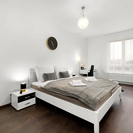 New Beautiful In The Center Of With Option Garage Parking 公寓 俄斯特拉发