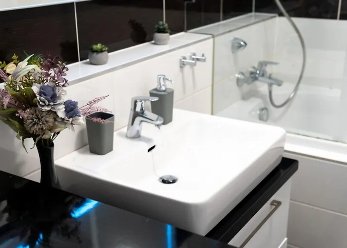 New Beautiful In The Center Of With Option Garage Parking