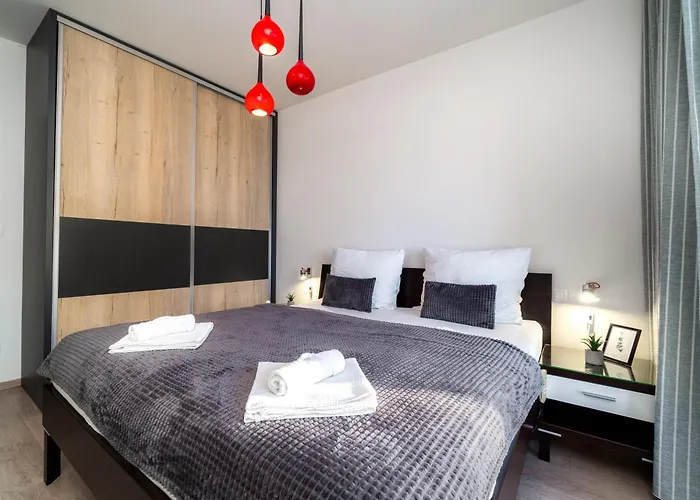 New Beautiful In The Center Of With Option Garage Parking Apartment